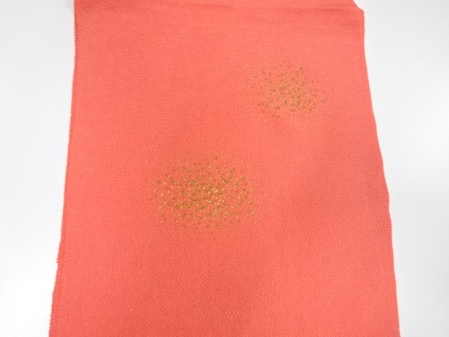  未使用品　正絹　縮緬地　帯揚げ